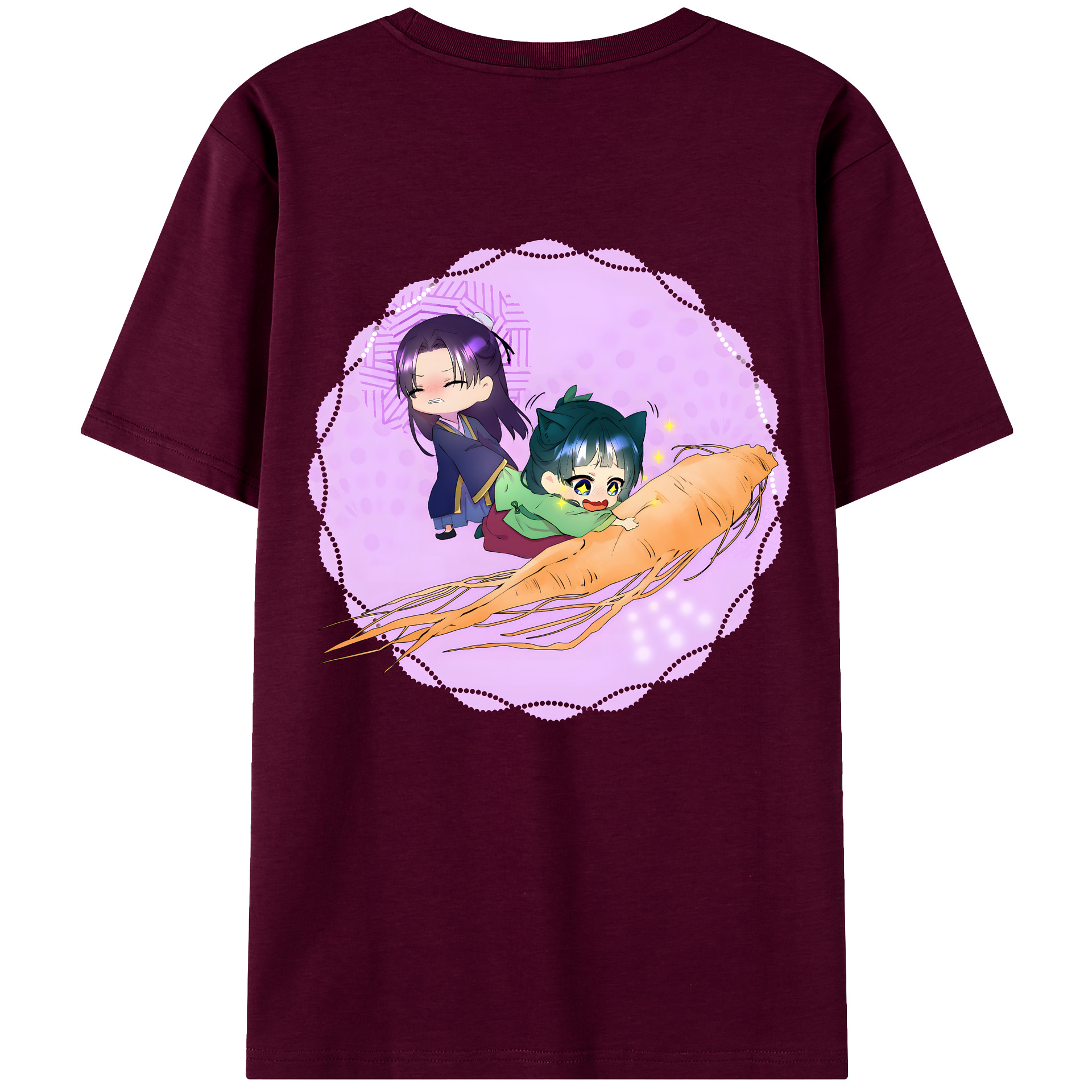 （画像用） 薬屋のひとりごと The Apothecary Diaries レディース半袖Tシャツ(バックプリント)